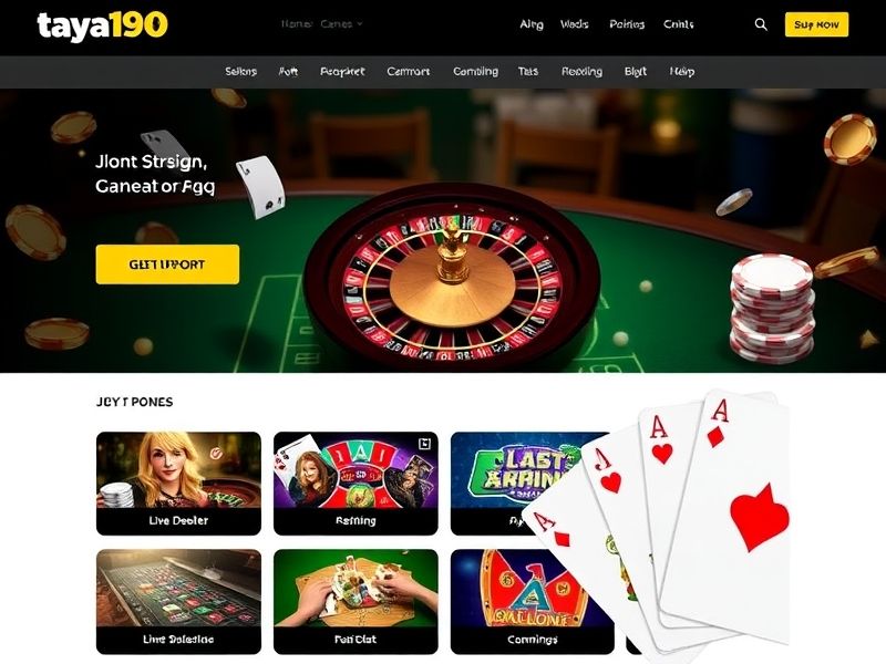 Discover Taya99.com, the premier online gambling platform offering a wide range of casino games, sports betting, and live dealer experiences. Explore trusted entertainment and exclusive promotions.